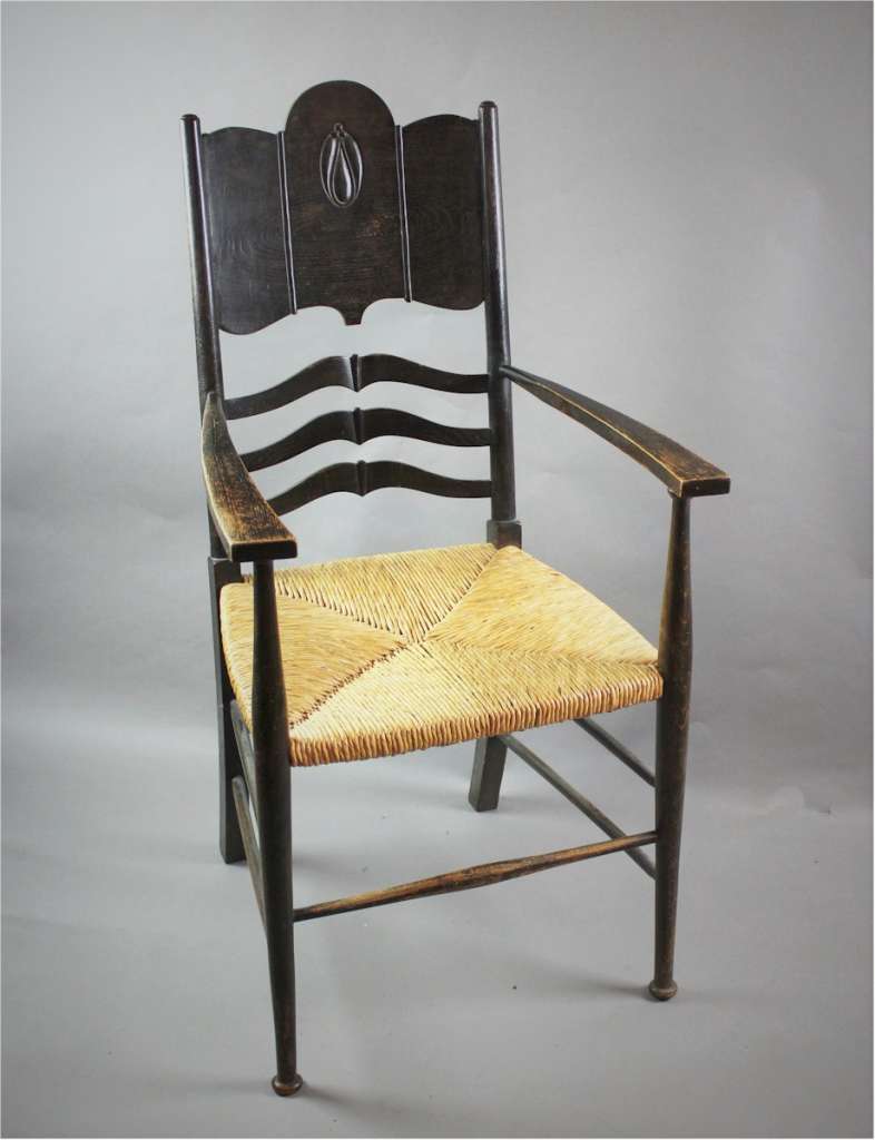 William Birch arts and crafts armchair