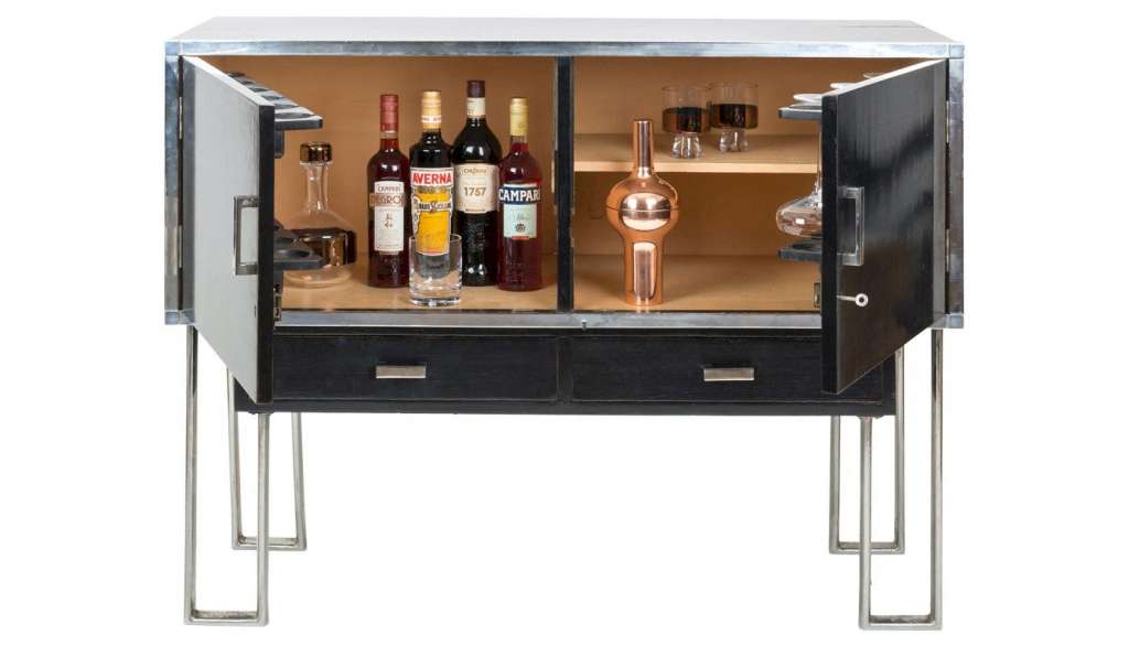Modernist Art-Deco Cocktail Cabinet by Heal's
