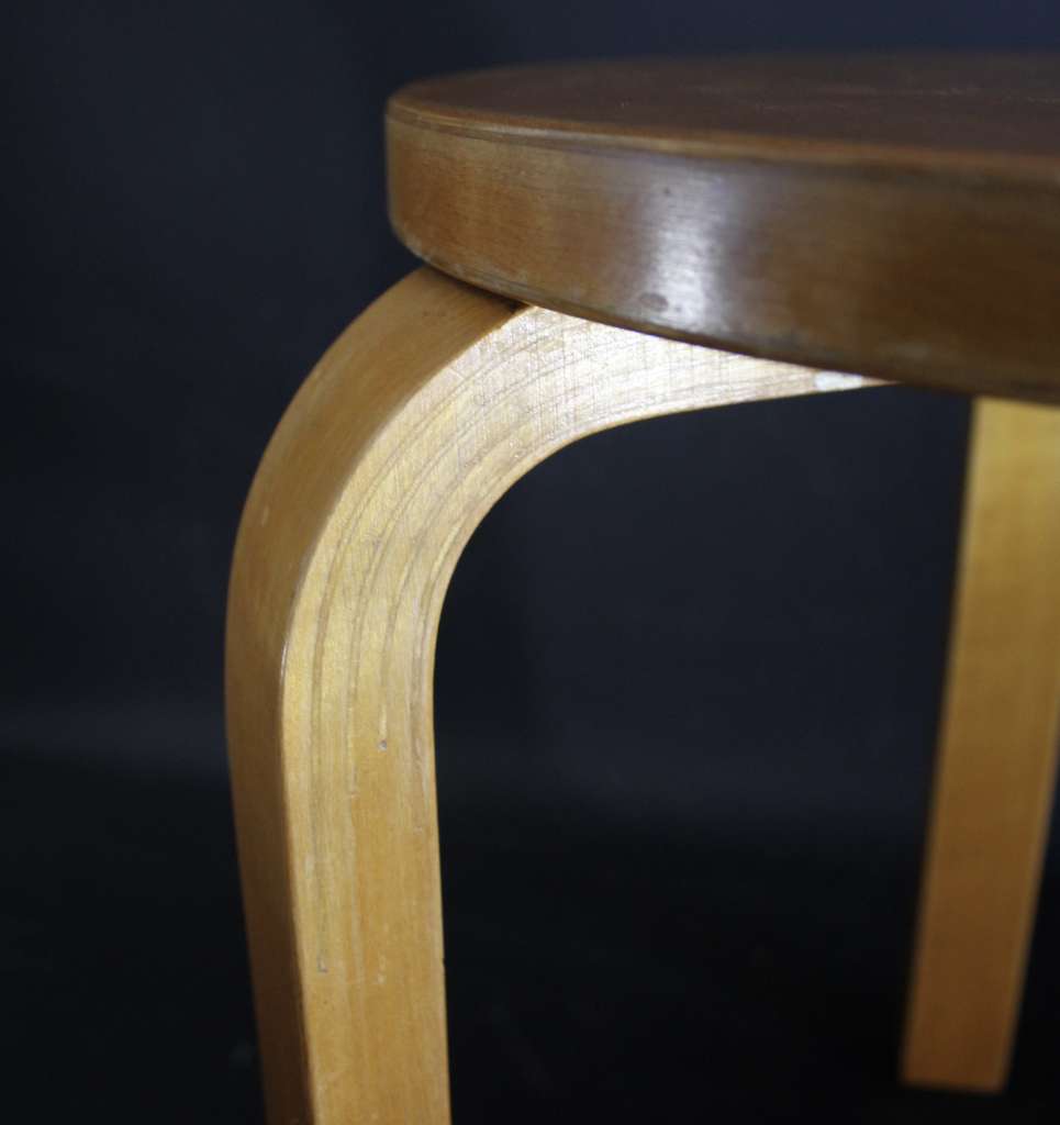 Alvar Aalto Model 60 stool for Finmar