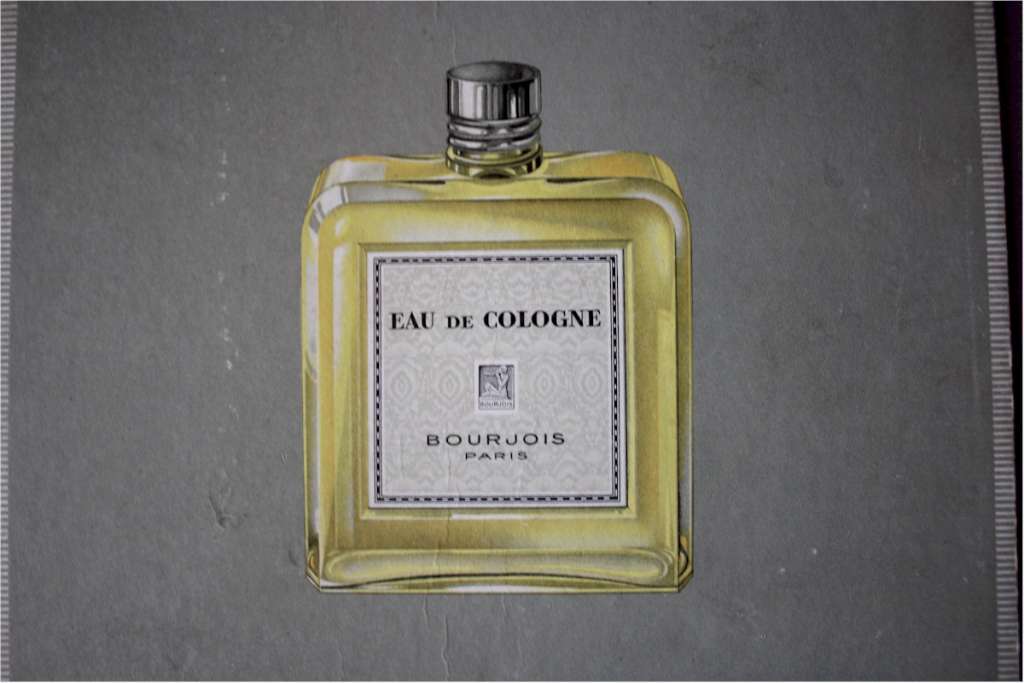 Vintage advert Eau de Cologne Bourjois
