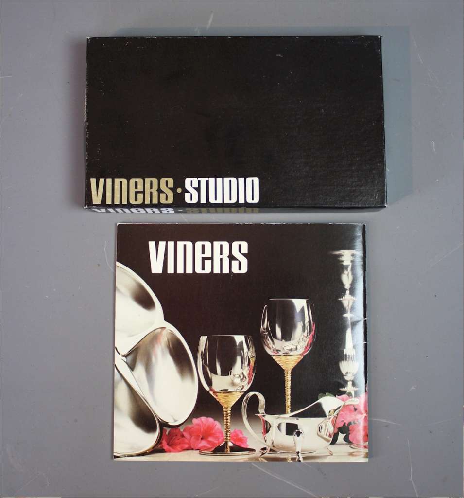 Viners, boxed cutlery designer Gerald Benney R.A