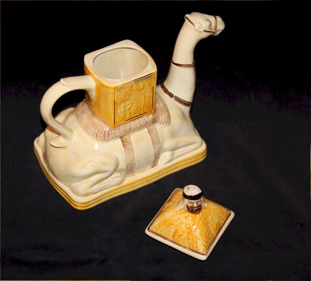 Novelty Camel teapot by Tony Woods.