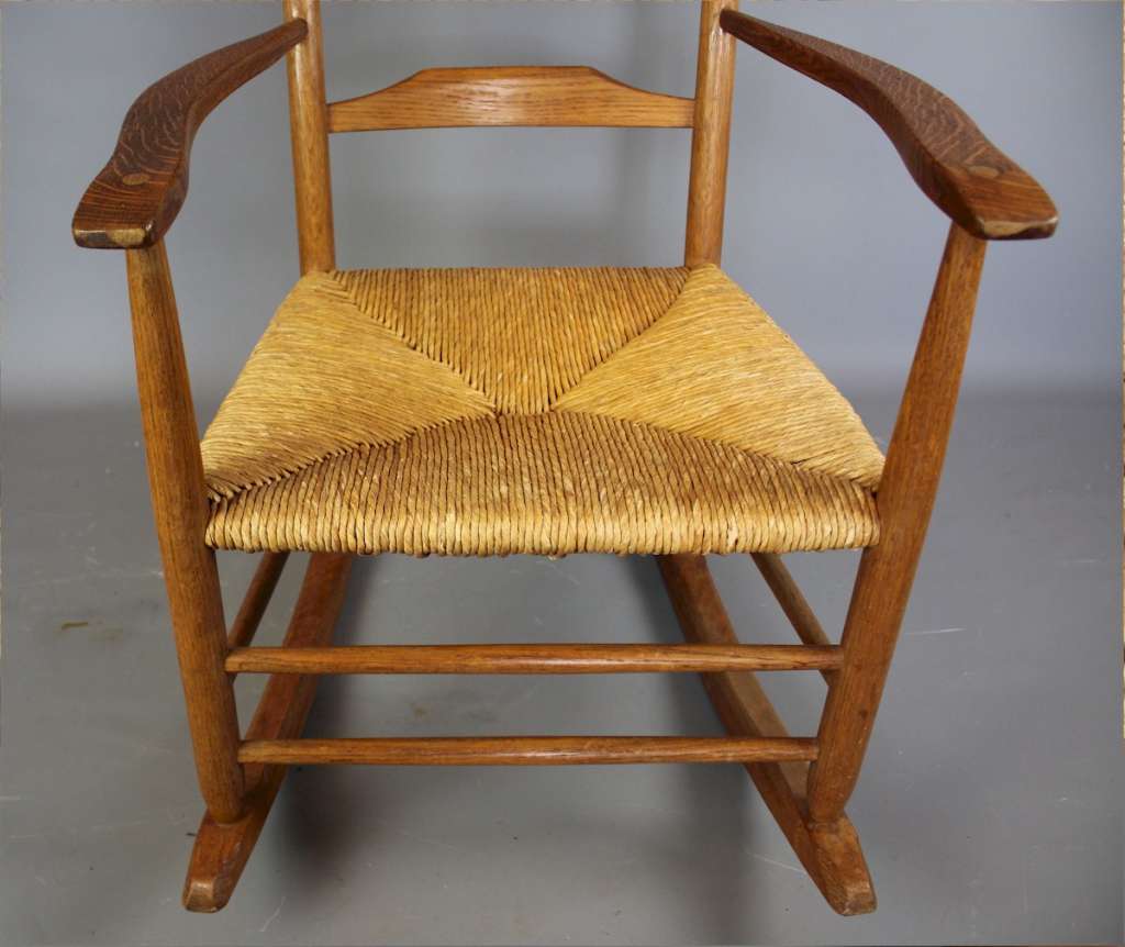 Arts and crafts Clisset rocking chair