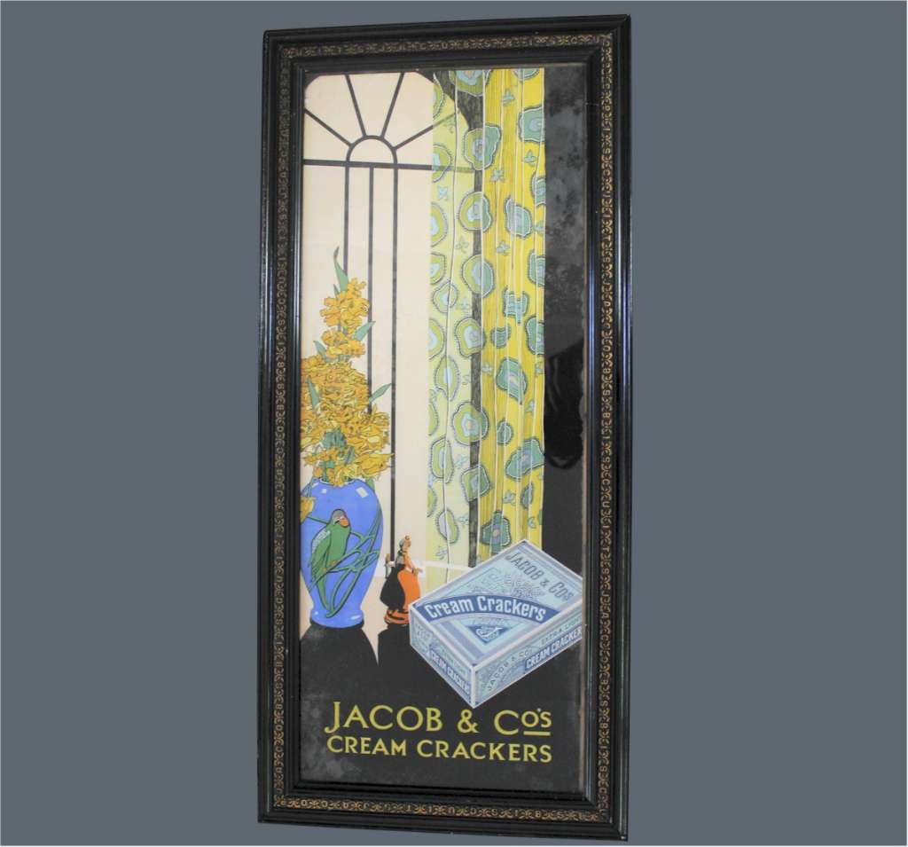 Jacob and Co cream crackers original framed print c1930's
