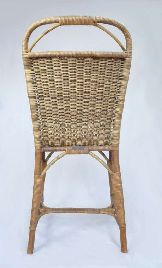 DRYAD wicker chair attributed to Harry Peach