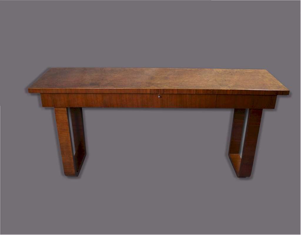 Gordon Russell art deco console table.