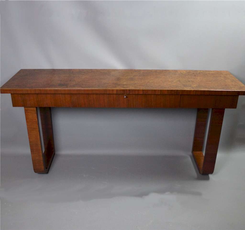 Gordon Russell art deco console table.