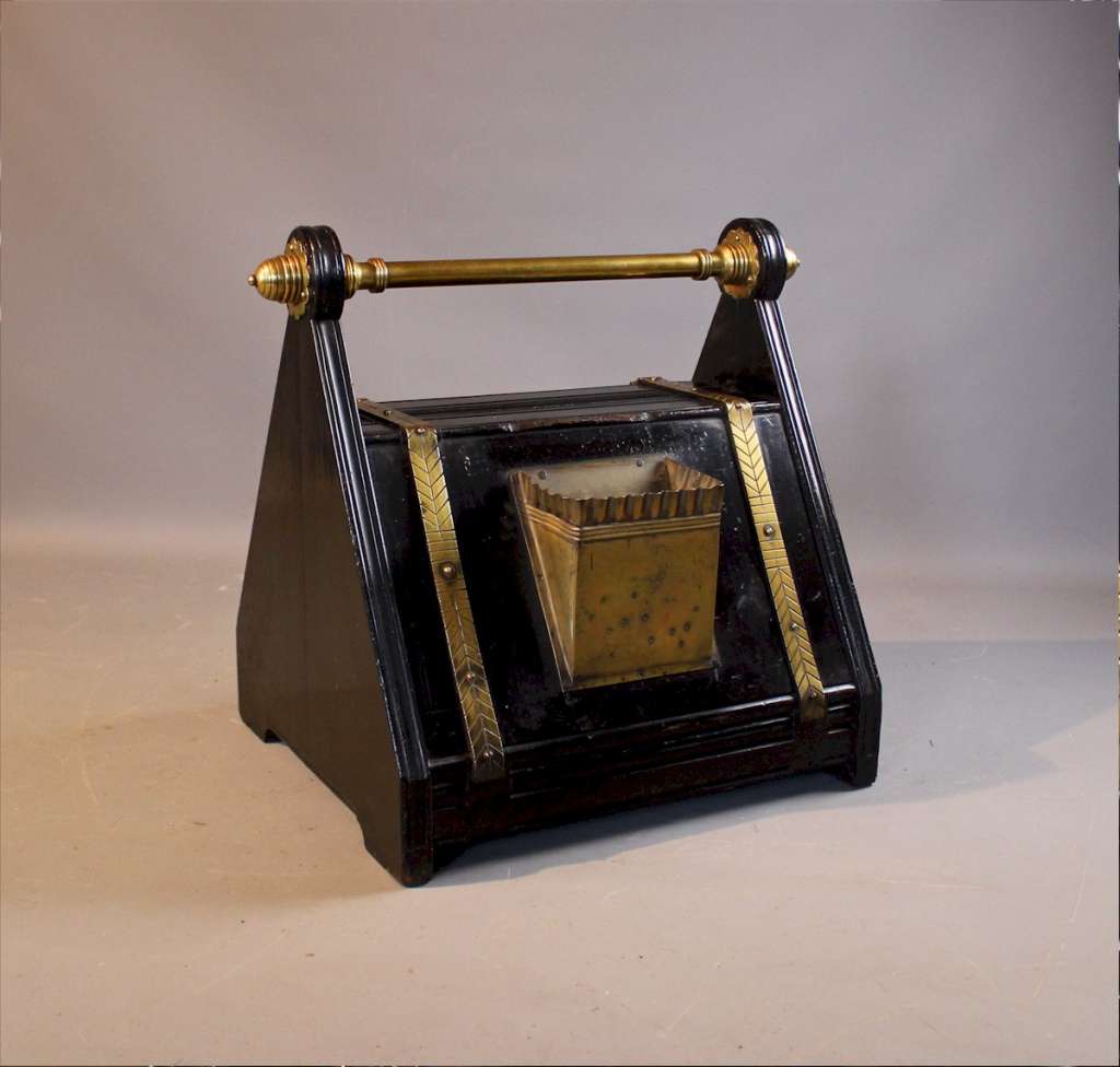 Aesthetic Movement coal scuttle by Dresser