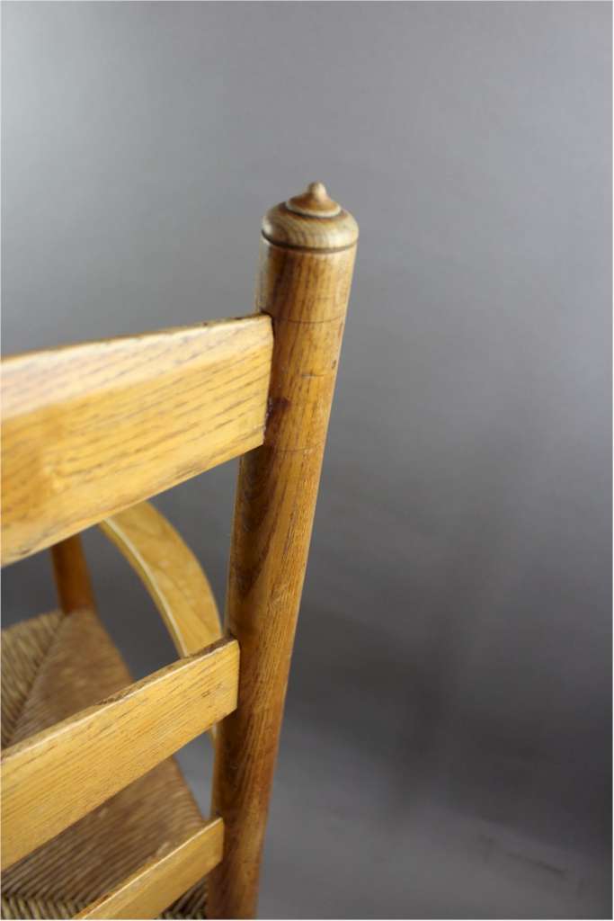 Ladderback chair in Ash made by Edward Gardiner
