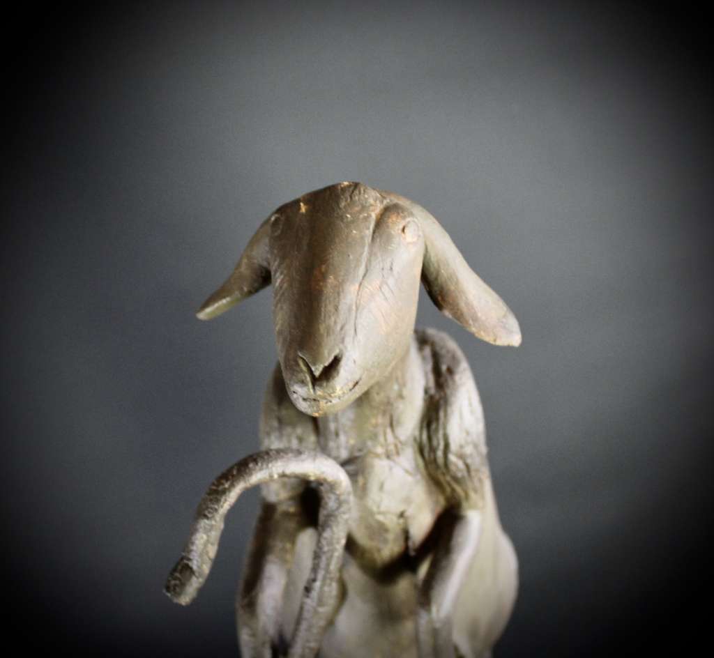 Geraldine Knight (1933-2008) Goat sculpture
