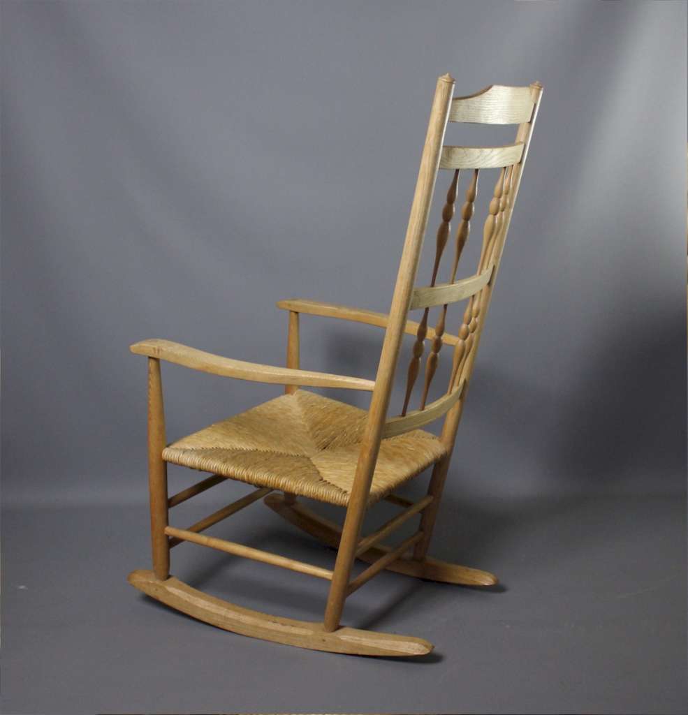 Gimson design arts and crafts rocking chair
