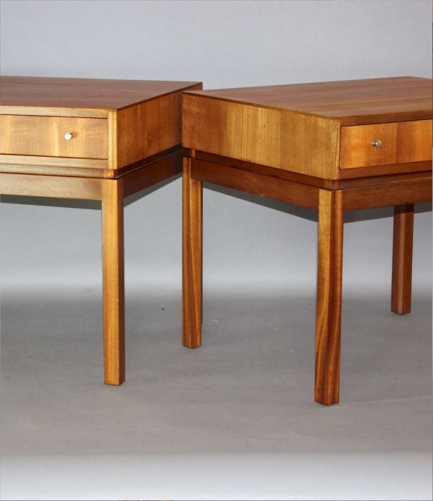 Pair of Teak mid century bedside cabinets by Greaves and Thomas