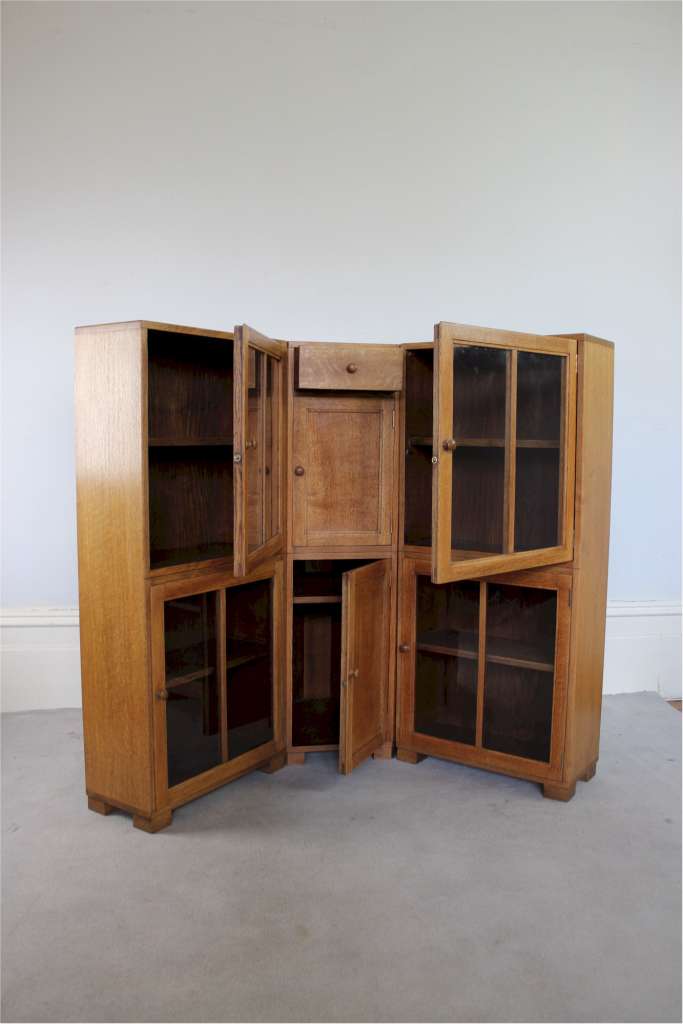 Heals set of three bookcase c1930
