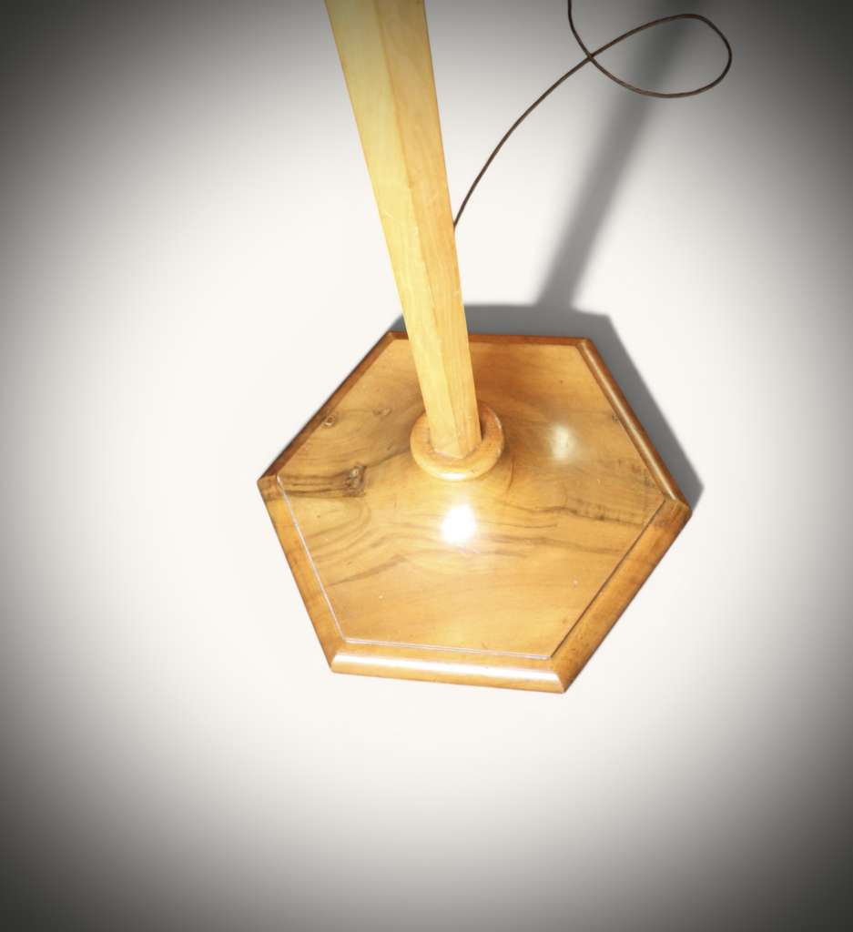 Heals standard Floor lamp in walnut