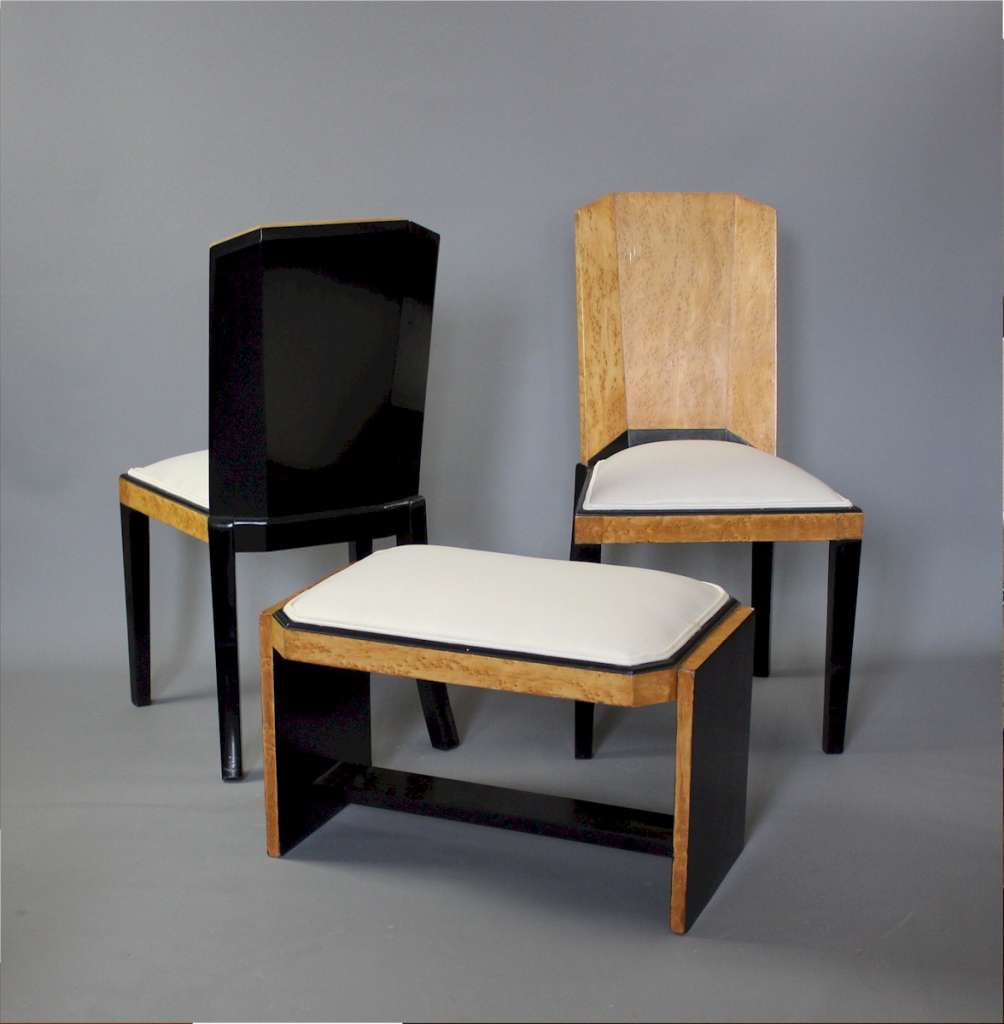 Hille art deco bedroom stool
