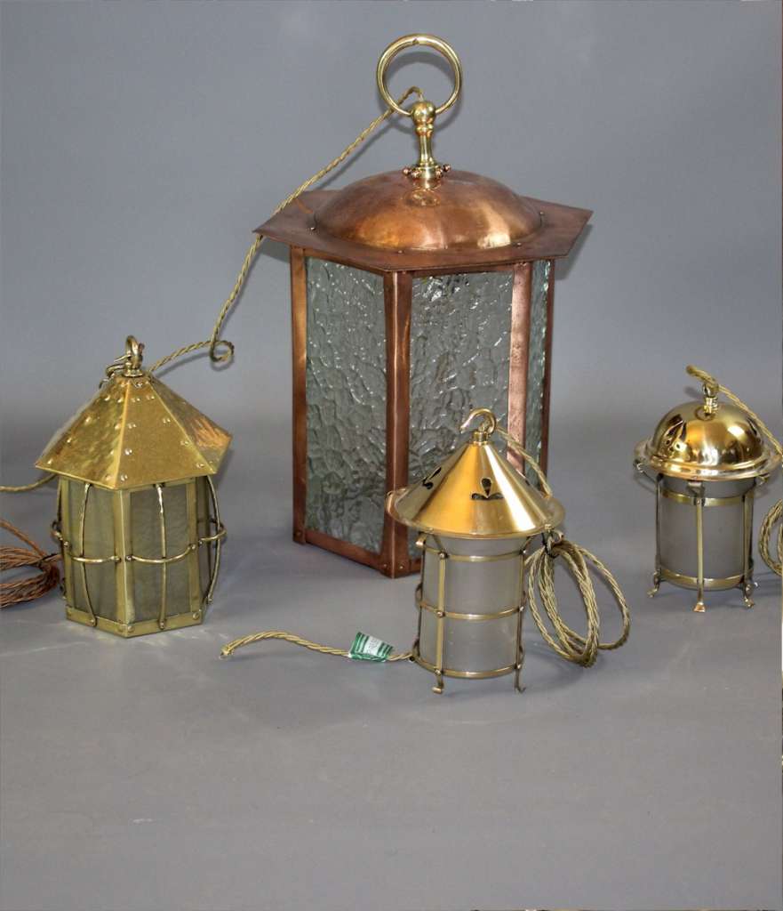 Large copper lantern