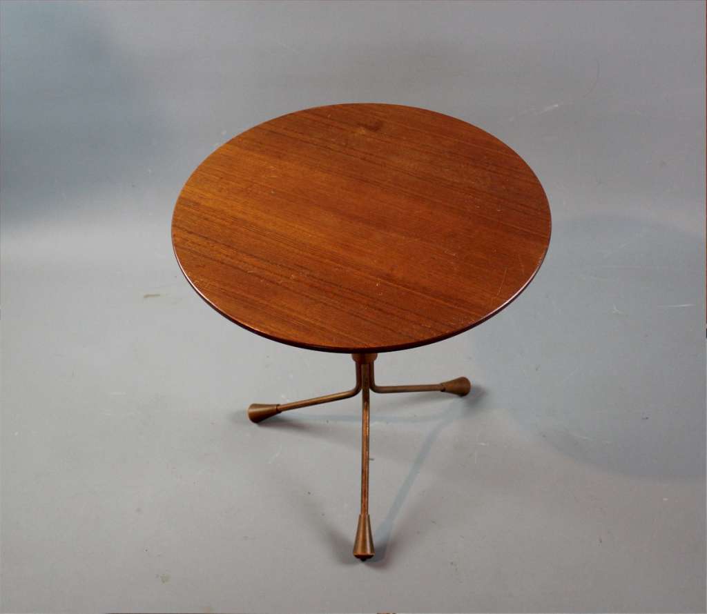 1960's teak side table by Swedish designer Albert Larsson
