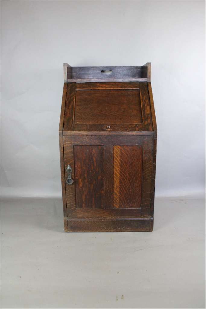 Rare Liberty & Co arts and crafts fireside cabinet