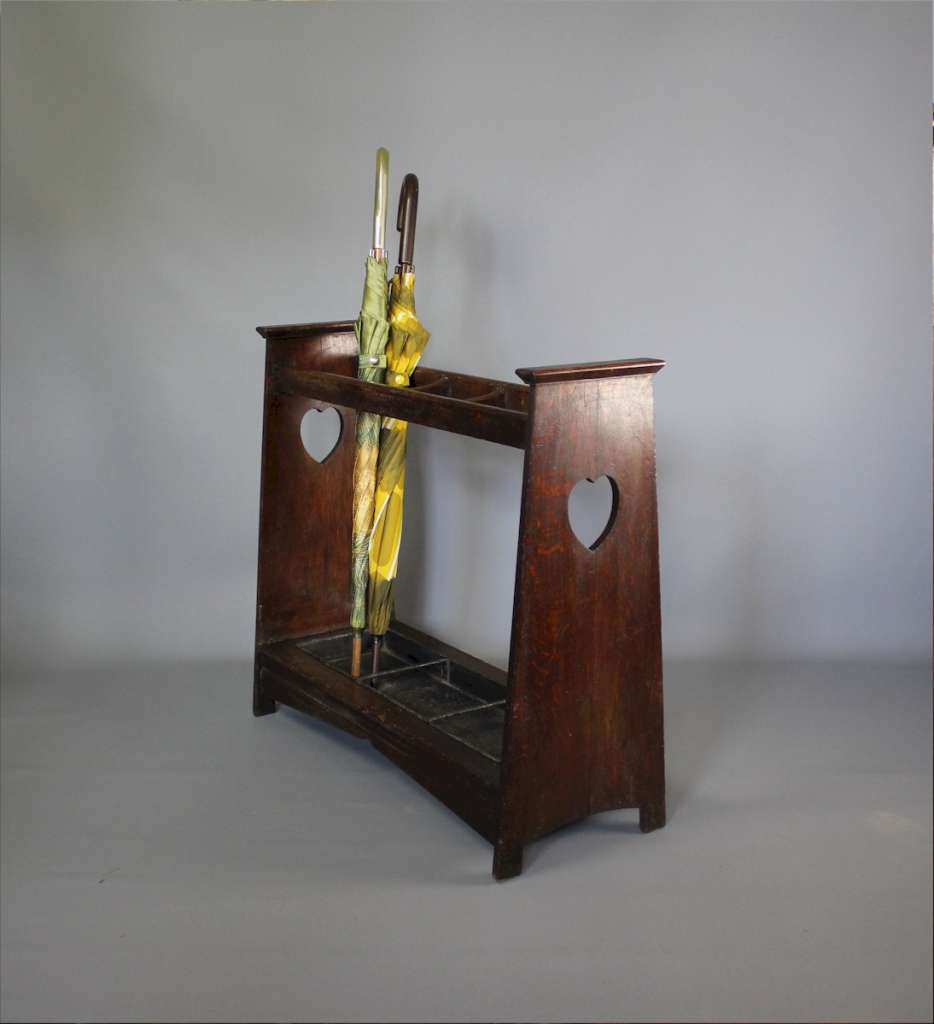  Liberty & Co arts and crafts oak stick stand