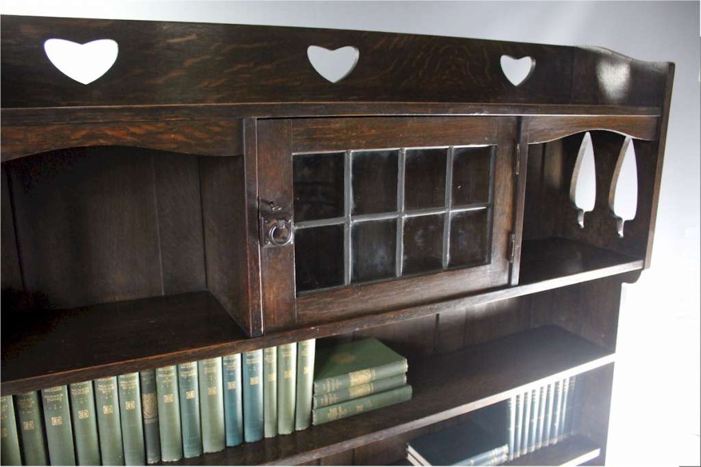 Liberty & Co Bookcase - Pierced Hearts & Trees