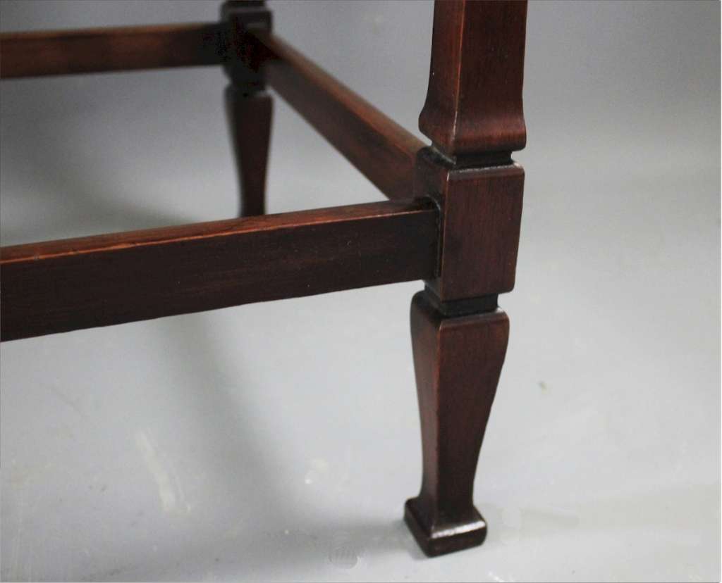 Pair of Shapland & Petter tables in mahogany