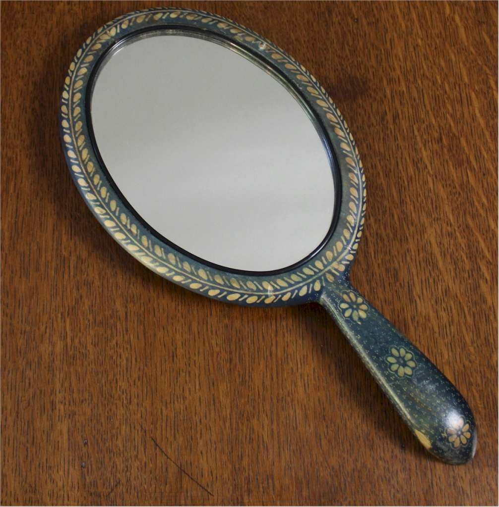 Arts and Crafts hand mirror