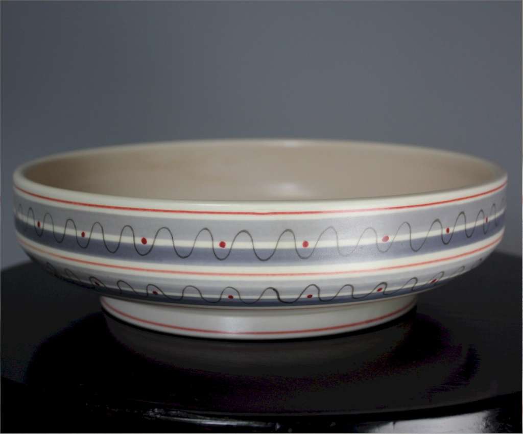 Mid-Century Poole pottery bowl