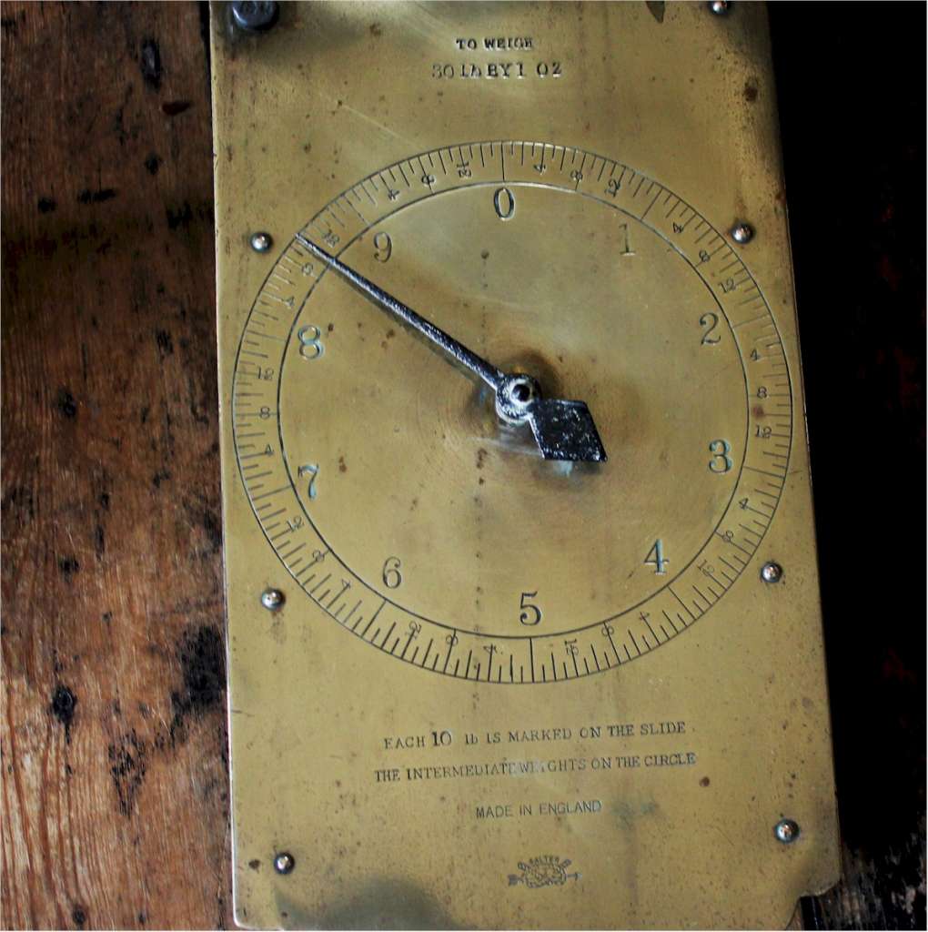 No60T Salter's trade balance.