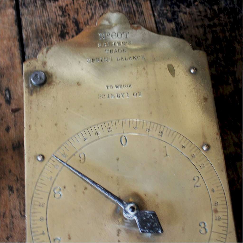 No60T Salter's trade balance.