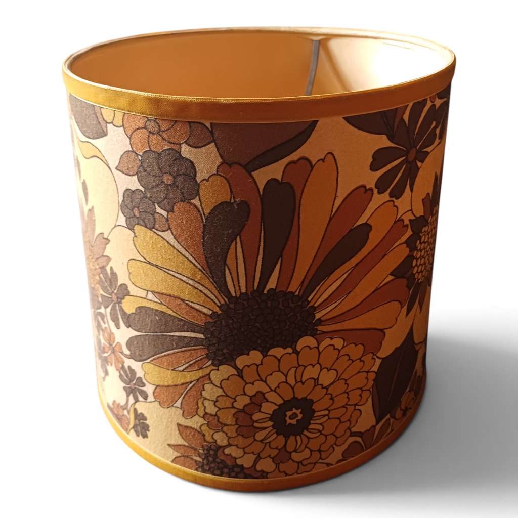 1970,s Pair of lampshades
