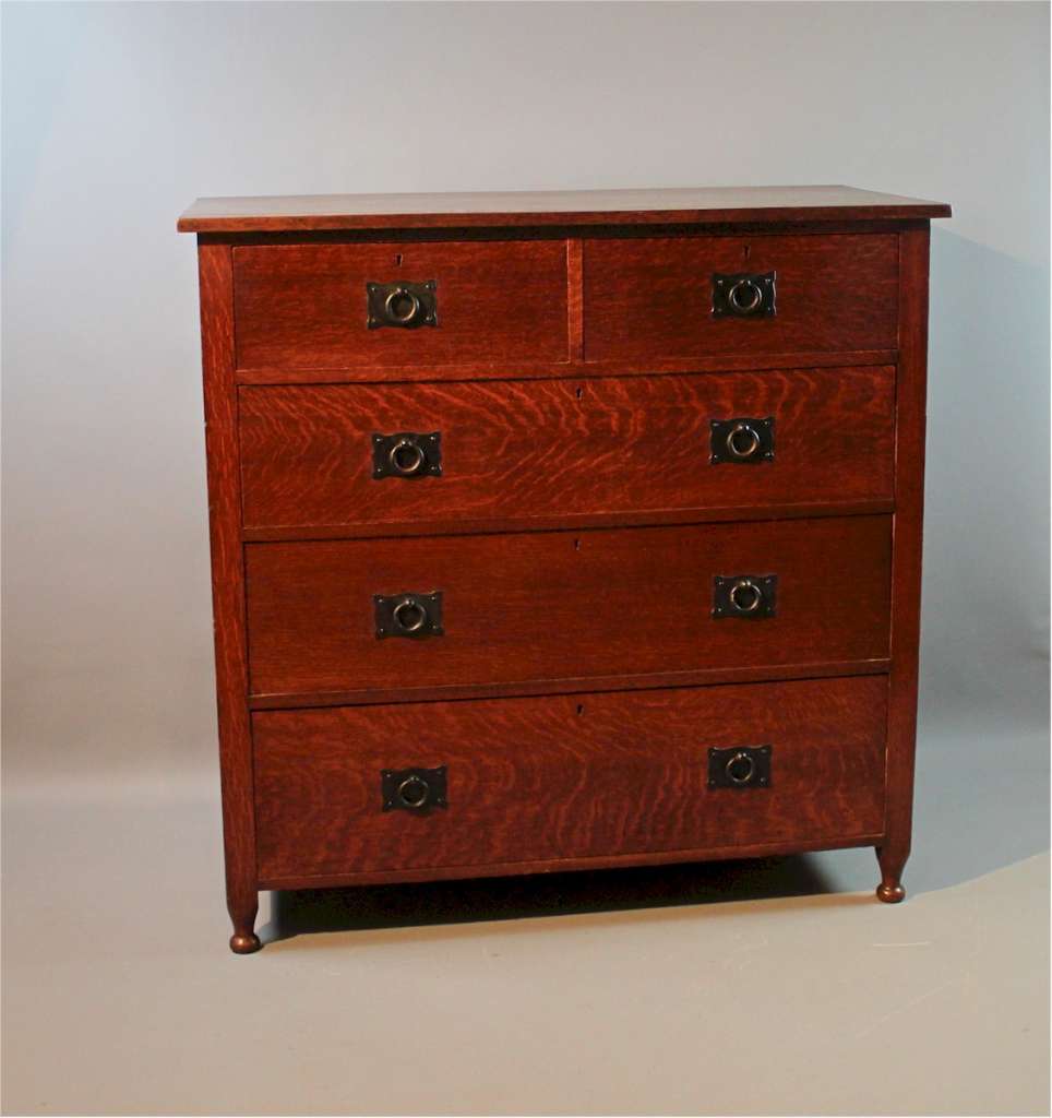 Art and Crafts St Ives chest of drawers by Ambrose Heal