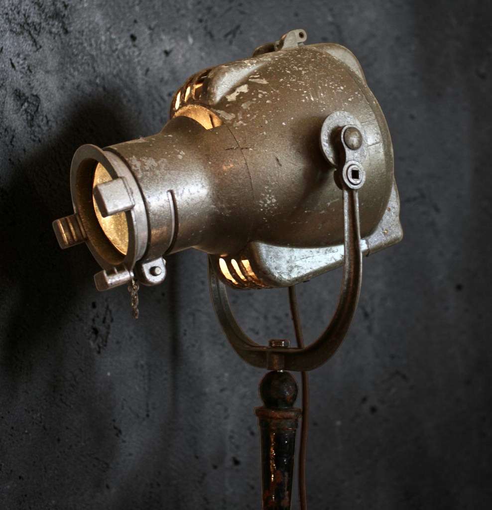 Theatre lamp on stand by Strand Electric