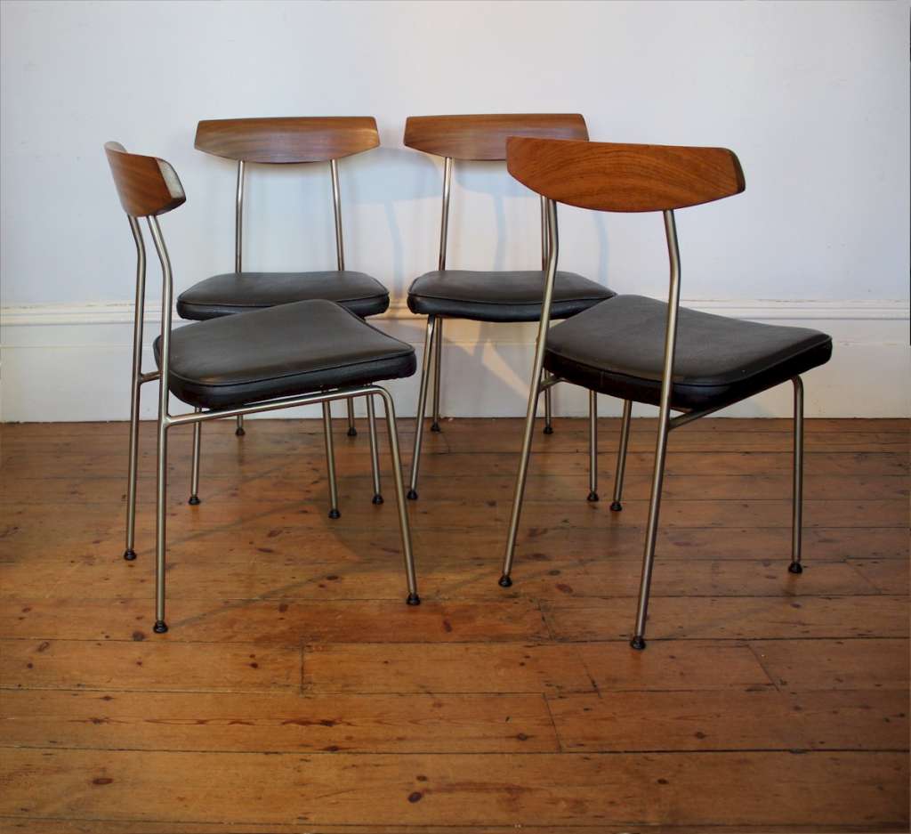 Sylvia Reid dining table and four chairs