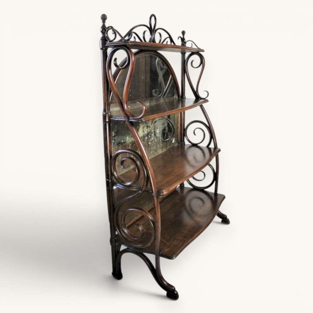Bentwood Thonet Waterfall Etagere Display