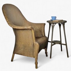 Large 1930's Lloyd Loom armchair