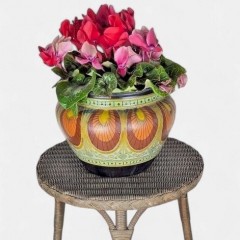 Lloyd Loom 1930's side table