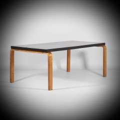 Alvar Aalto Model 83 Birch Dining Table, for Bowman Bros