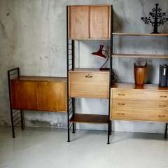 Ladderax Shelving system by Staples