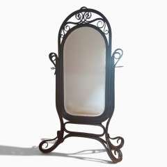 Thonet Bentwood Cheval mirror