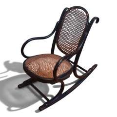 Early Bentwood Childs rocking chair for restoration
