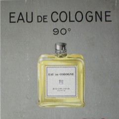 Vintage advert Eau de Cologne Bourjois