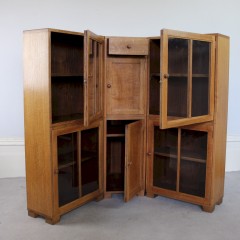 Heals set of three bookcase c1930