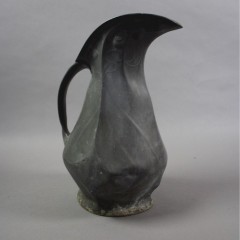Arts and Crafts / Nouveau Kayserzinn pewter jug. c1900