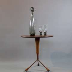1960's teak side table by Swedish designer Albert Larsson