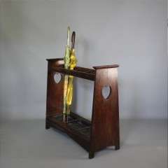  Liberty & Co arts and crafts oak stick stand