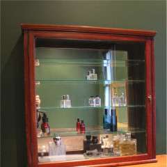  Victorian mahogany shop display cabinet