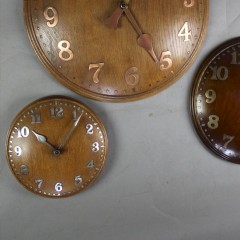 Zenith domed oak wall clock retailed through Heals c1930’s