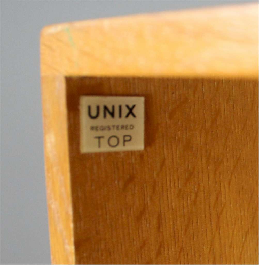 Unix Sectional Oak Bookcase by Phoenix Gallery